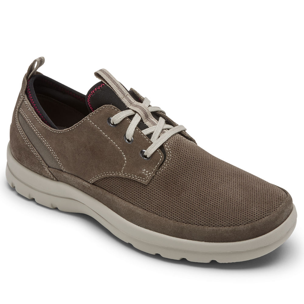 Rockport Sneakers Herr Olivgröna - Get Your Kicks 2 3-Eye Plain Toe - BJUCK4651